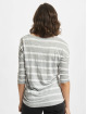 Urban Classics T-Shirt manches longues Loose Striped gris