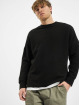 Urban Classics T-Shirt manches longues Cut On Sleeve Naps Interlock noir