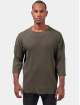 Urban Classics T-Shirt manches longues Thermal Boxy olive