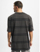 Urban Classics T-shirt Oversized Striped nero