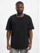Urban Classics T-shirt Organic Cotton Curved Oversized nero