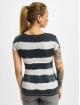 Urban Classics T-Shirt Dip Dye Stripe noir