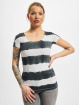 Urban Classics T-Shirt Dip Dye Stripe noir