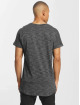 Urban Classics T-Shirt Long Space Dye Turn Up noir