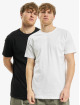 Urban Classics T-Shirt Basic Tee Mix 2-Pack noir