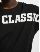 Urban Classics T-Shirt Long Shaped Big Logo Tee noir