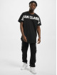 Urban Classics T-Shirt Long Shaped Big Logo Tee noir