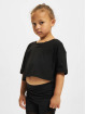 Urban Classics T-Shirt Girls Short Kimono noir