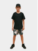 Urban Classics T-Shirt Boys Long Shaped Turnup noir