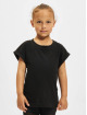 Urban Classics T-Shirt Girls Organic Extended Shoulder noir