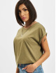 Urban Classics T-Shirt Extended Shoulder olive