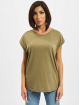 Urban Classics T-Shirt Extended Shoulder olive