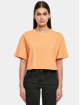 Urban Classics T-Shirt Ladies Short Oversize orange