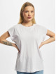 Urban Classics t-shirt Ladies Organic Extended Shoulder paars