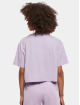 Urban Classics t-shirt Ladies Short Oversized paars