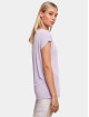 Urban Classics T-Shirt Ladies Modal Extended Shoulder pourpre