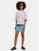 Urban Classics T-Shirt Ladies Organic Oversized purple