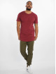 Urban Classics T-Shirt Shaped Long red