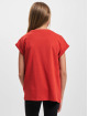 Urban Classics T-shirt Girls Organic Extended Shoulder röd