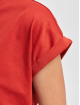 Urban Classics t-shirt Girls Organic Extended Shoulder rood