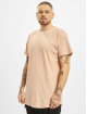 Urban Classics T-Shirt Shaped Long rosa