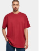 Urban Classics T-shirt Oversized Distressed rosso