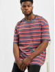 Urban Classics T-Shirt Yarn Dyed Oversized Board Stripe rot