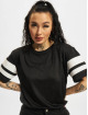 Urban Classics T-Shirt Stripe Mesh schwarz