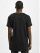 Urban Classics T-Shirt Long Shaped Turnup schwarz