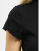 Urban Classics T-Shirt Cropped Rib schwarz