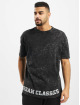 Urban Classics T-Shirt Acid Washed Logo schwarz