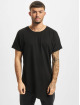 Urban Classics T-Shirt Asymetric Long 2-Pack schwarz