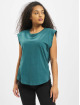 Urban Classics T-Shirt Ladies Basic Shaped turquoise