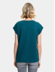 Urban Classics T-Shirt Ladies Extended Shoulder turquoise