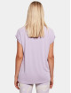 Urban Classics T-Shirt Ladies Modal Extended Shoulder violet