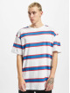 Urban Classics T-Shirt Light Stripe Oversize weiß
