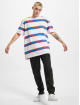 Urban Classics T-Shirt Light Stripe Oversize weiß