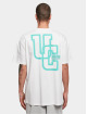 Urban Classics t-shirt Glow Logo wit