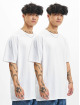 Urban Classics t-shirt Organic Basic 2-Pack wit