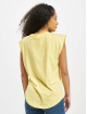 Urban Classics T-Shirt Ladies Basic Shaped yellow