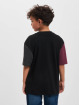 Urban Classics t-shirt Boys Organic Oversized Colorblock zwart