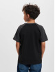 Urban Classics t-shirt Boys Raglan Contrast zwart