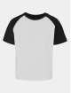Urban Classics T-shirts Boys Raglan Contrast 2-Pack hvid