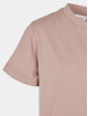 Urban Classics T-shirts Girls Basic Box rosa