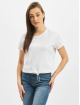 Urban Classics T-Shirty Ladies Cropped Tunnel bialy