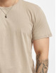 Urban Classics T-Shirty Shaped Long brazowy