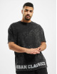 Urban Classics T-Shirty Acid Washed Logo czarny