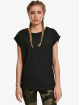Urban Classics T-Shirty Extended Shoulder 2-Pack czarny