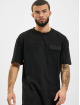 Urban Classics T-Shirty Oversized Big Flap Pocket czarny