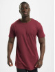 Urban Classics T-Shirty Shaped Oversized Long czerwony